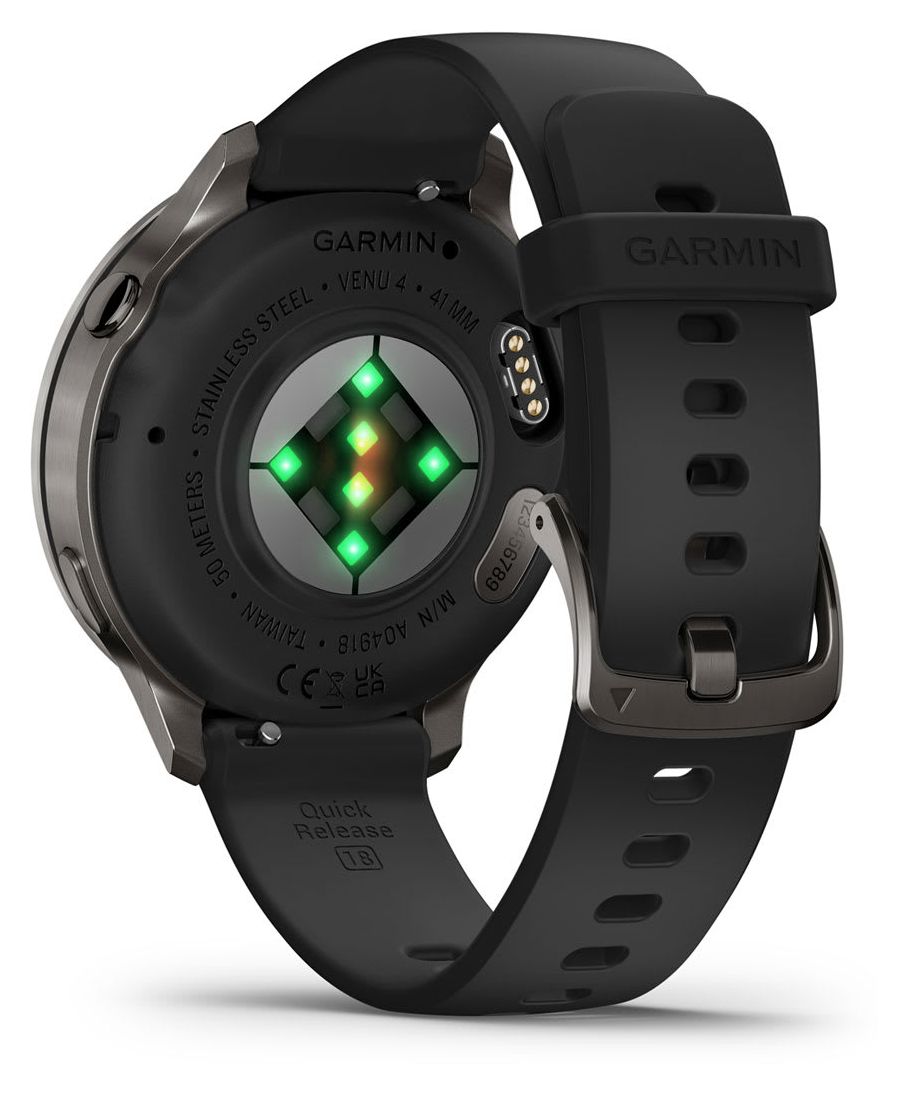 Venu 4 Digital 41 mm Smartwatch Rund 432 h  (Schwarz) 