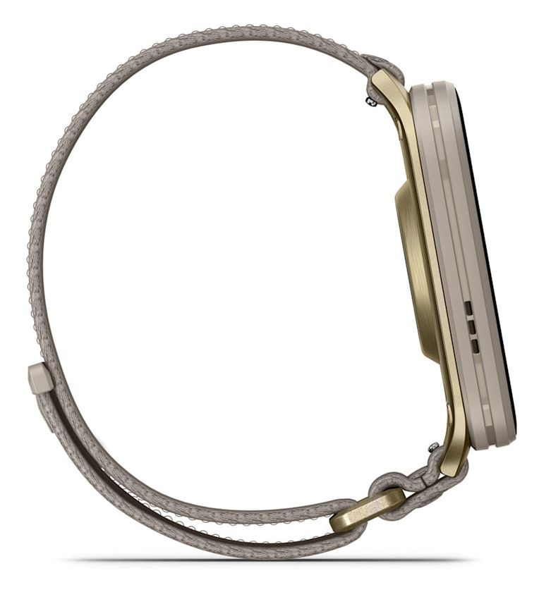 Venu X1 Digital Smartwatch Rechteckig 264 h  (Gold, Titan) 