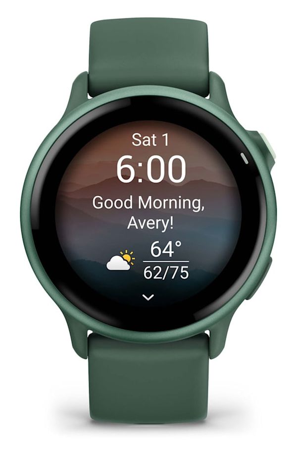 Vivoactive 6 42 mm  Smartwatch Rund 264 h  (Grün) 