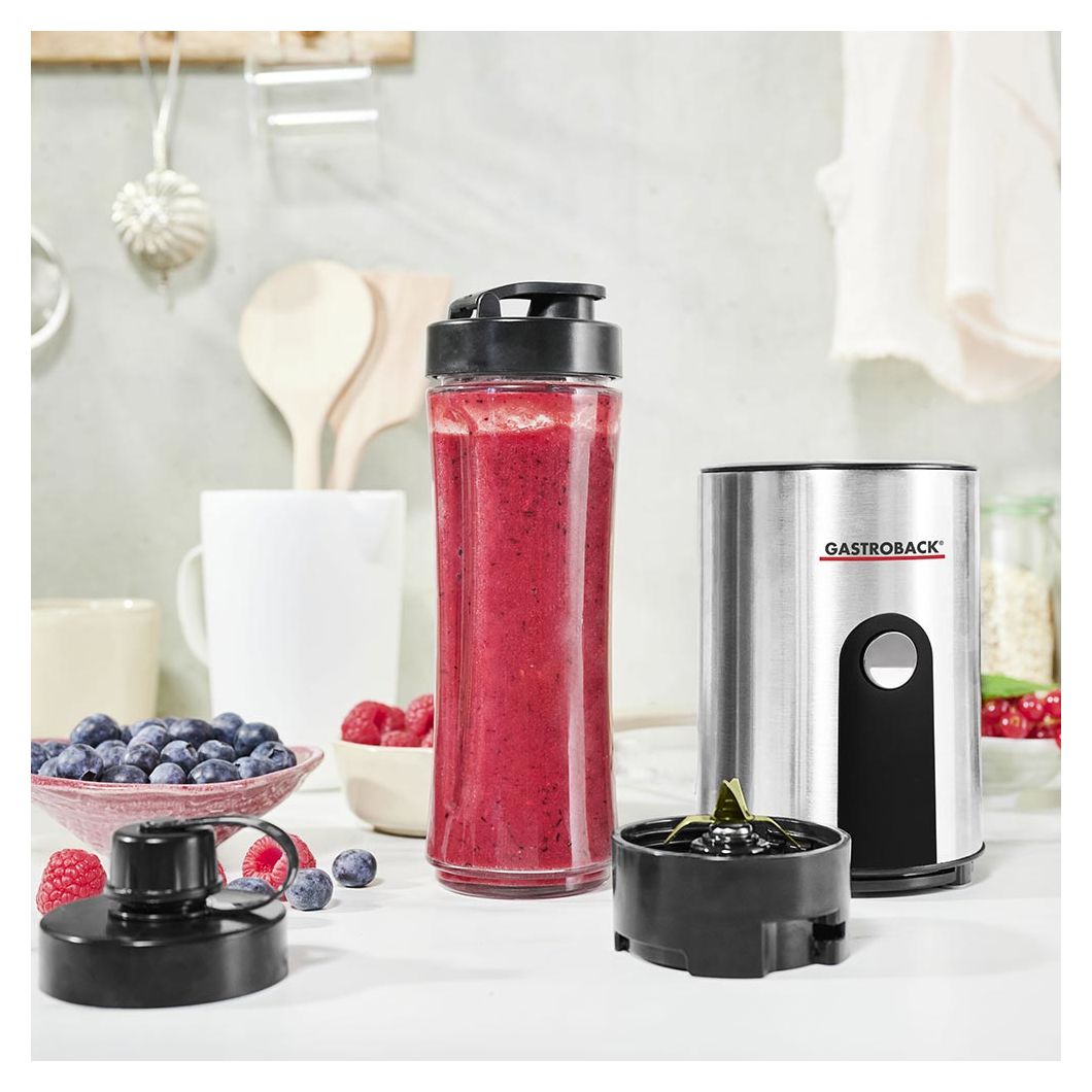 41033 Smoothie Maker Mix & Go 0,6 l Standmixer 300 W  (Edelstahl) 