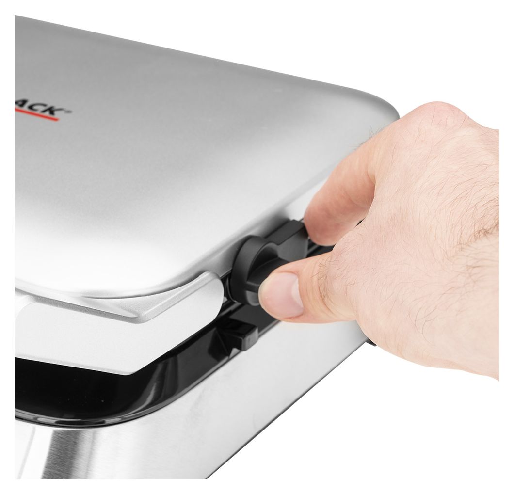 42449 Advanced Control Black Edition Waffeleisen Rechteckig für 2 Waffel(n) 1600 W 