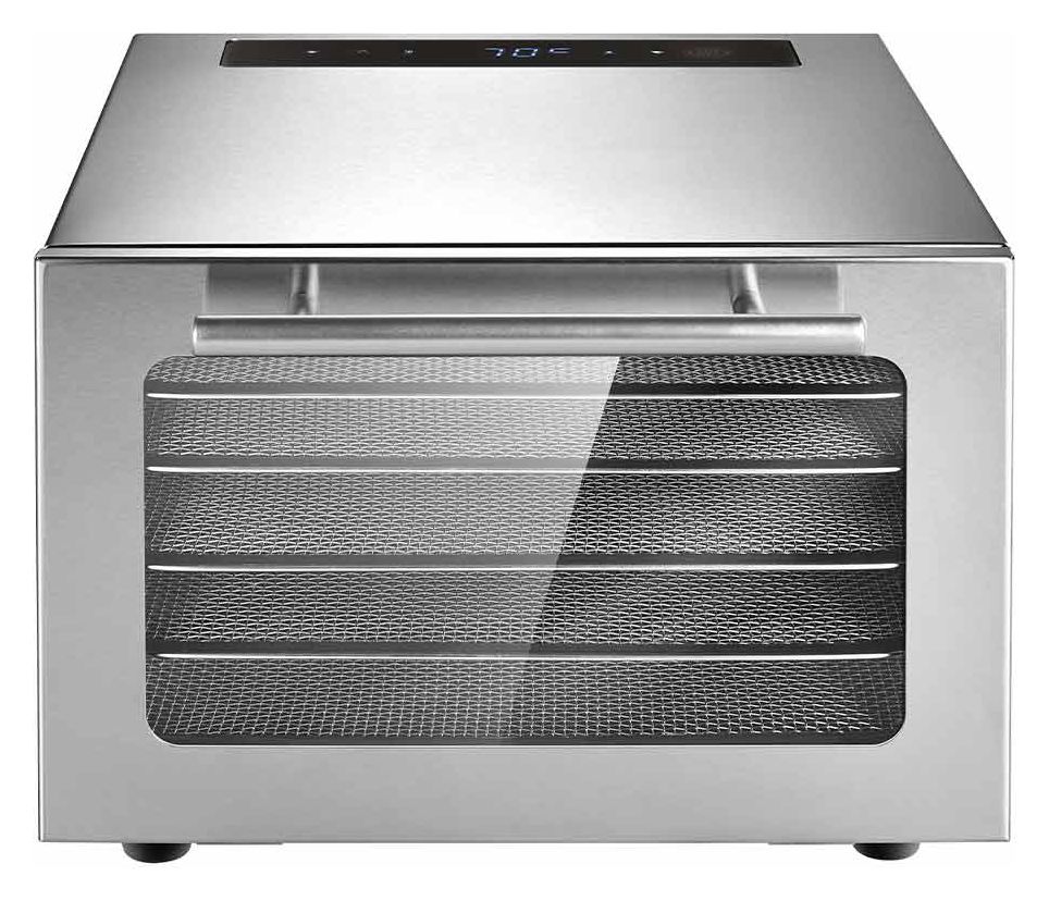 46604 Mini Professional Dörrautomat 400 W 24 h Maximale Timer-Zeit 1 5 Dörrgitter 