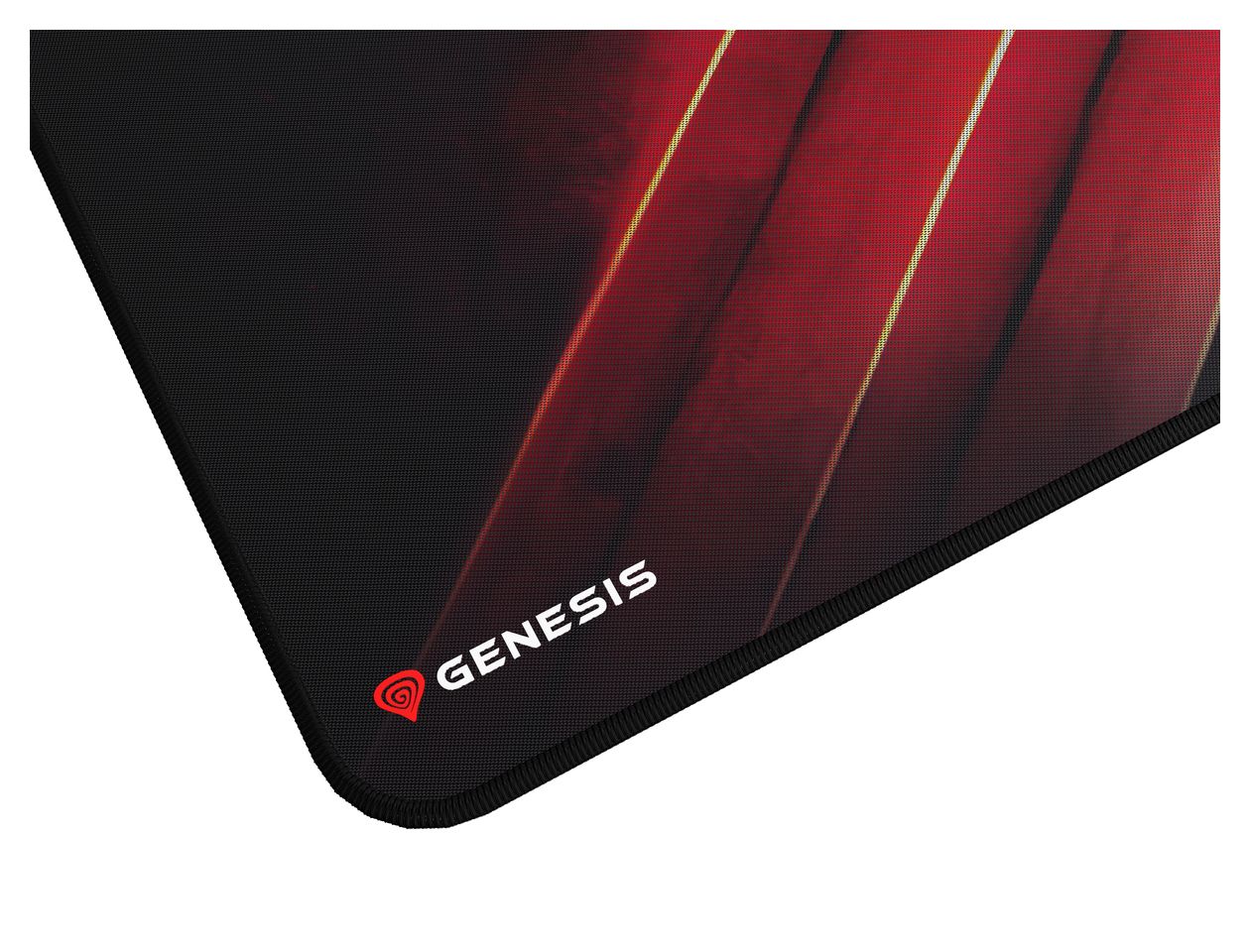 Carbon 500 Maxi Flash G2 Mauspad  (Schwarz, Rot) 
