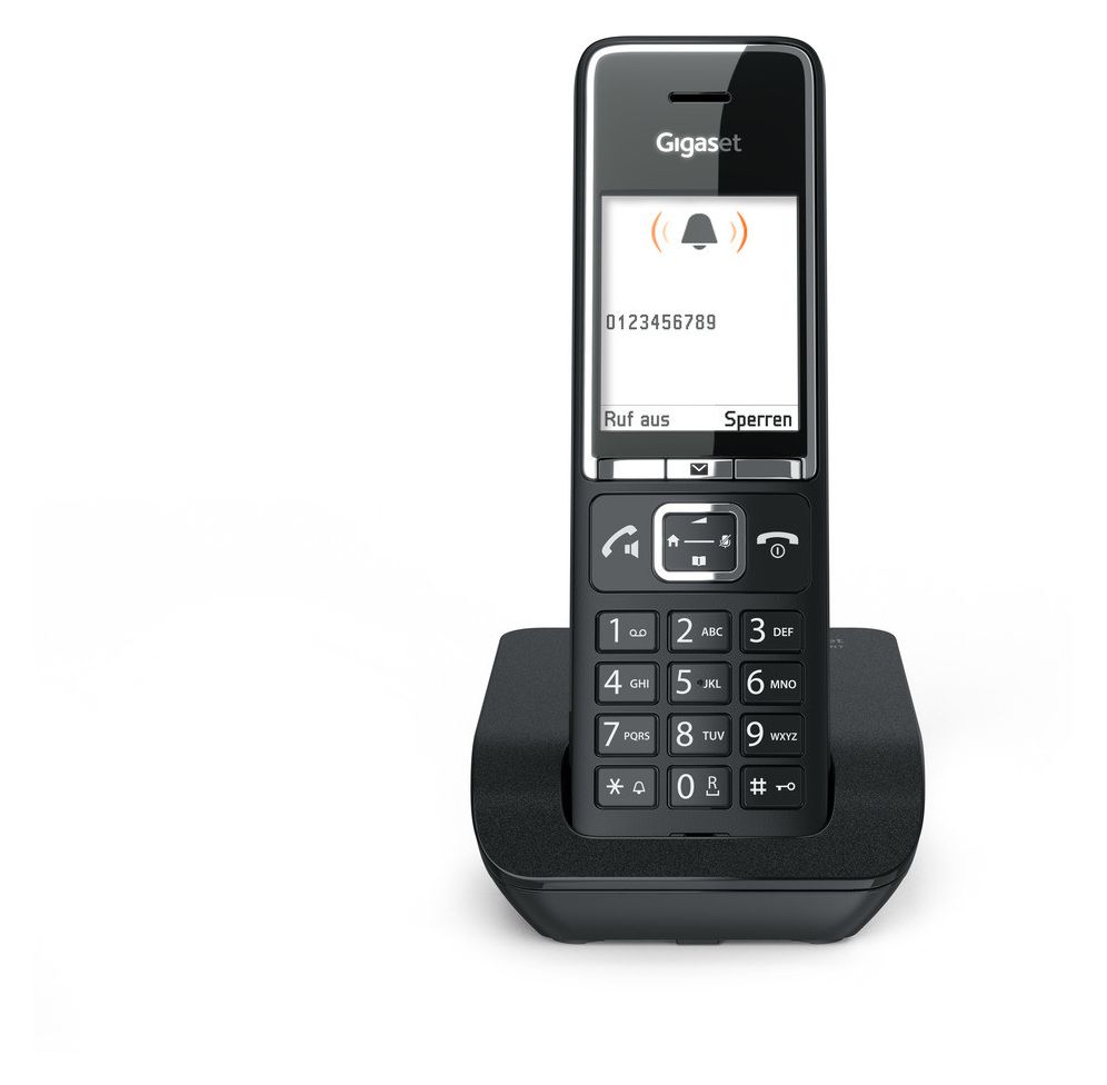 Comfort 550 Analoges Telefon  (Schwarz) 