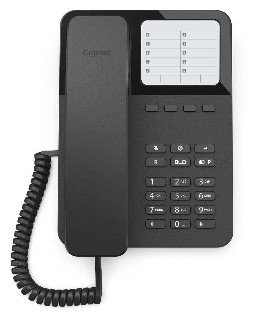 DESK 400 Analoges Telefon  (Schwarz) 