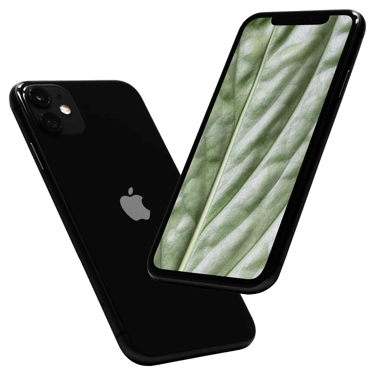 Apple iPhone 11 refurbished 128 GB Smartphone 15,5 cm (6.1 Zoll) IOS 12 MP Dual Kamera  (Schwarz) 