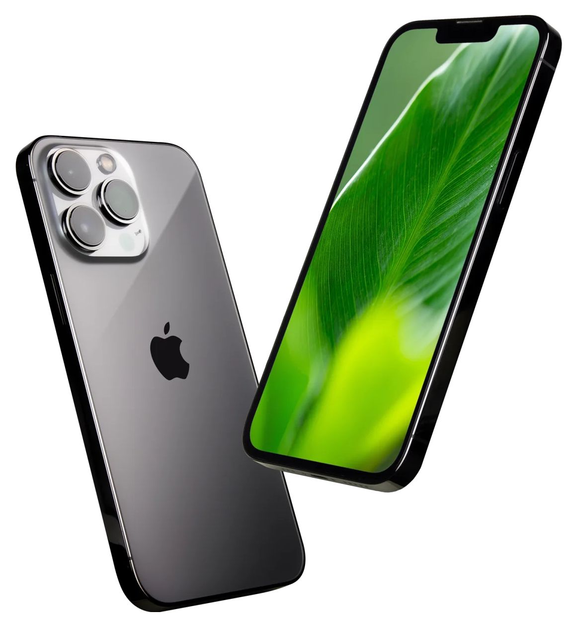 Apple iPhone 13 Pro refurbished 256 GB 5G Smartphone 15,5 cm (6.1 Zoll) IOS 12 MP Dreifach Kamera Dual Sim  (Graphit, Grau) 