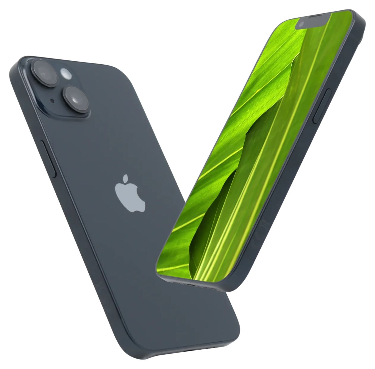 Apple iPhone 14 refurbished 256 GB 5G Smartphone 15,5 cm (6.1 Zoll) IOS 12 MP Dual Kamera Dual Sim  (Schwarz, Dunkelblau) 