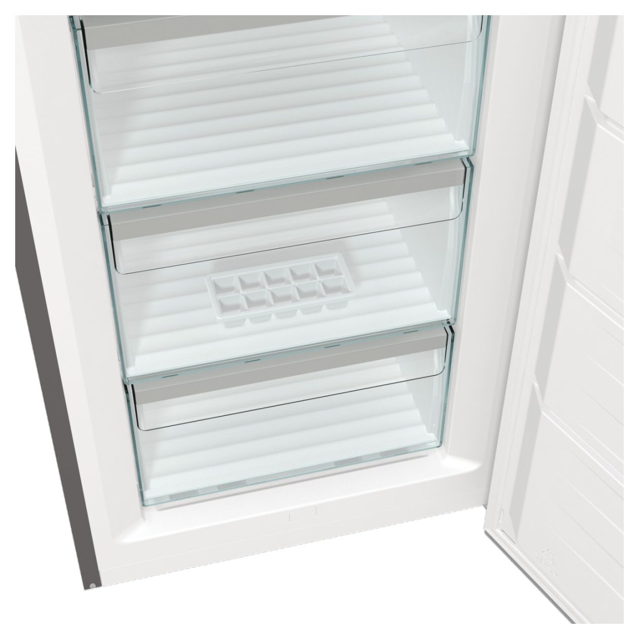 FN619DAXL6 280 l Gefrierschrank 198,72 kWh Jahr NoFrost (Grau, Edelstahl, Dunkles Grau) 
