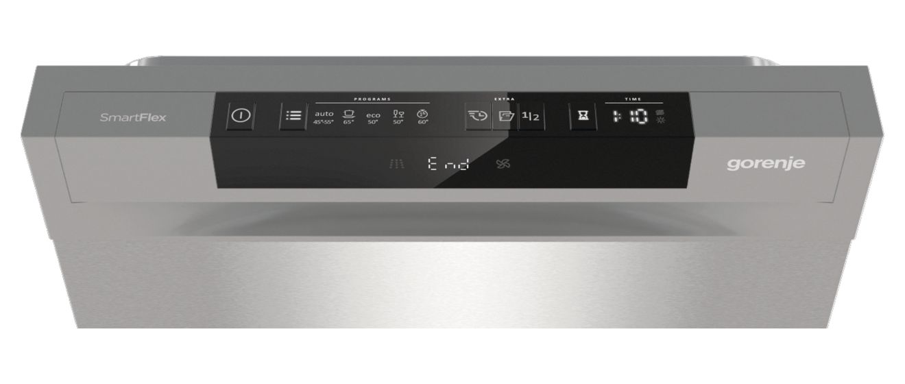 GS541C10X 45 cm Geschirrspüler freistehend Leise 10 Maßgedecke aquaStop Funktion 