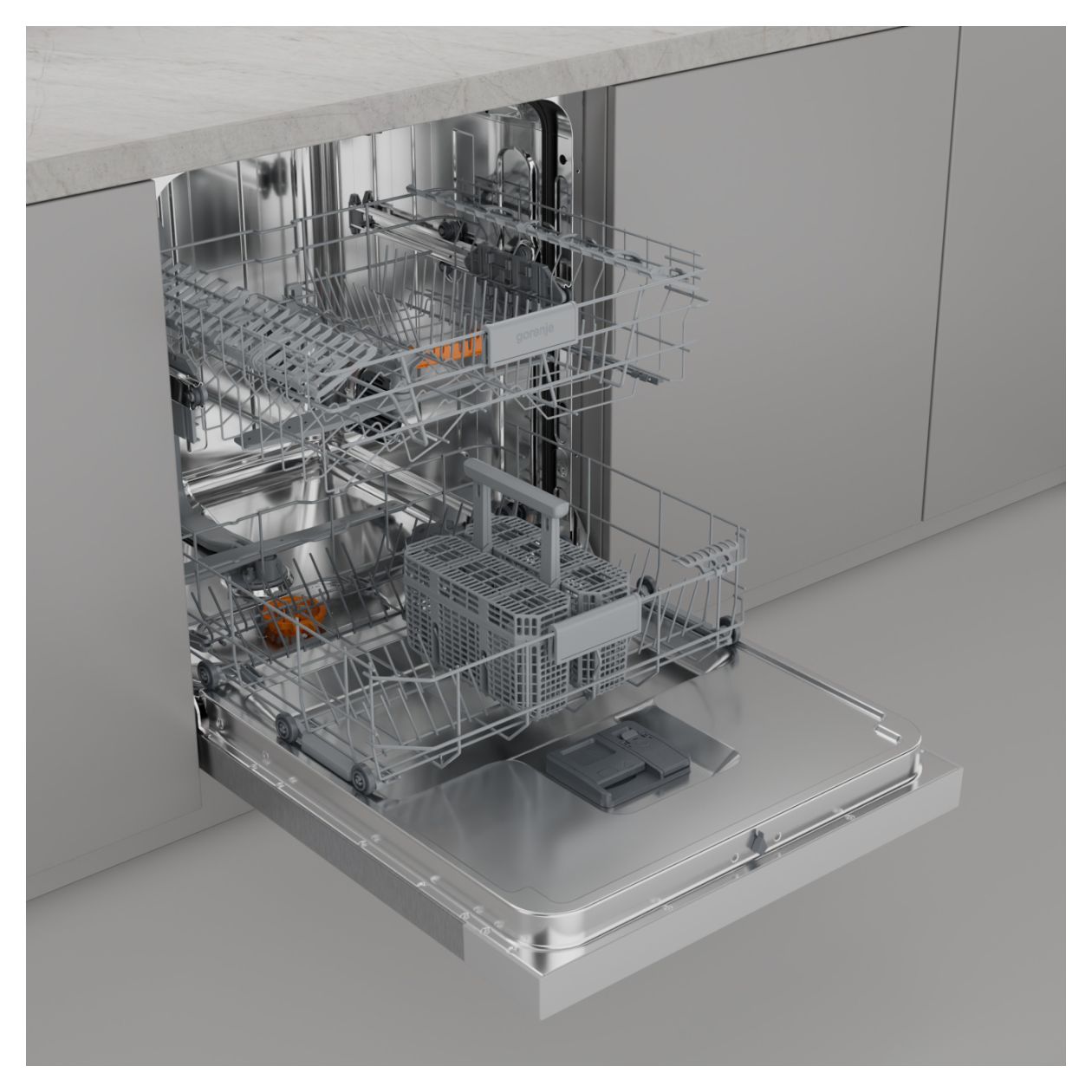 GU642C90X 60 cm Geschirrspüler unterbaufähig Leise 14 Maßgedecke aquaStop Funktion 