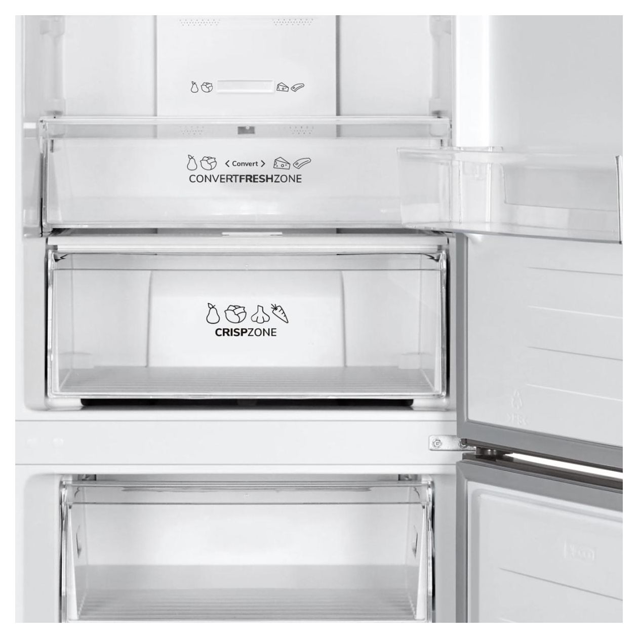 NRK619CAXL4 304 l / 97 l Kühl-Gefrierkombi freistehend NoFrost 155 kWh Jahr  (Grau) 