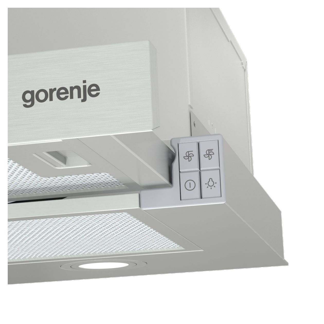 TH62E4X Abluft/Umluft Dunstabzugshaube/Esse Einbau 60 cm (Edelstahl) 