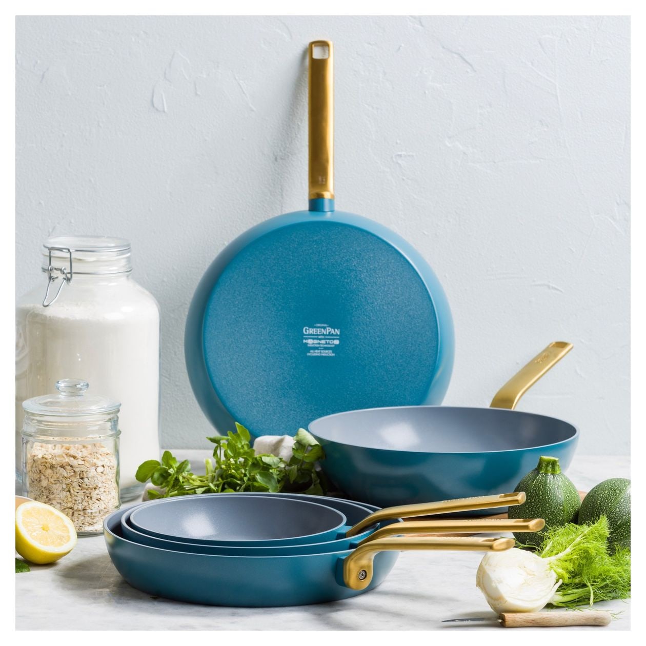 Evolution Bratpfanne 28cm   (Blau) 