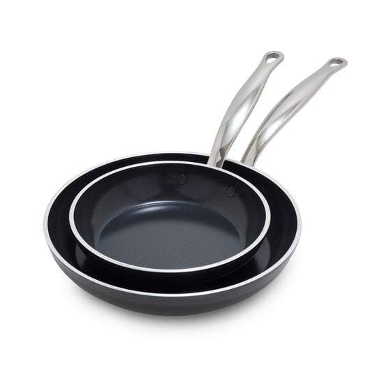 Premiere Bratfpannenset 2-er Set 20+28cm   (Silber) 