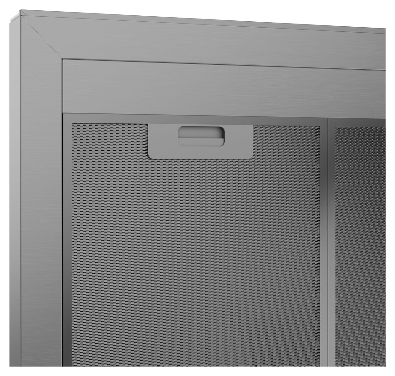 GDKP5460BC Abluft/Umluft Dunstabzugshaube/Esse Wand 90 cm (Schwarz, Edelstahl) 