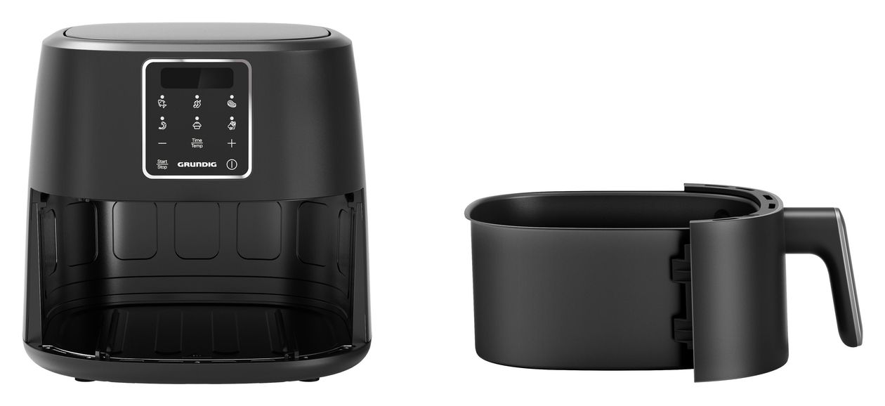 GMS9049 Heißluftfritteuse 6 l 1750 W  (Schwarz) 