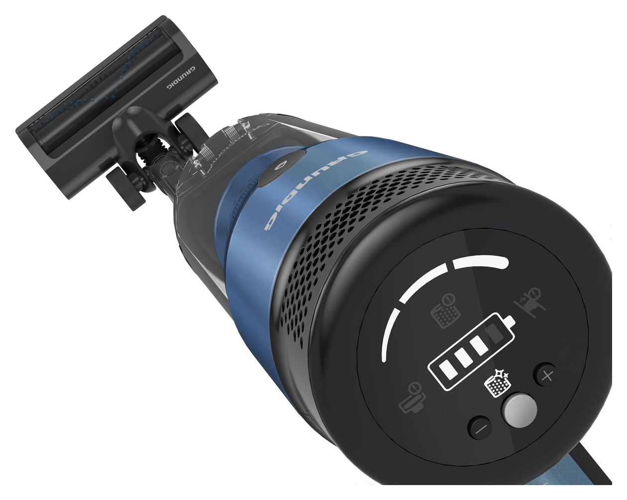 VCP8330 Handstaubsauger Beutellos bis 60 min Laufzeit 25,2 V Zyklonal  (Blau) 