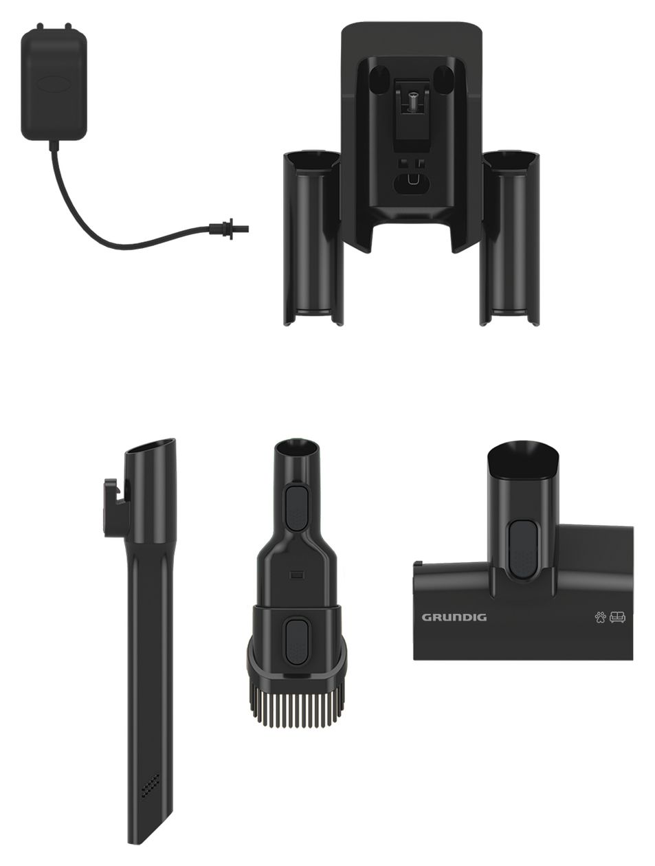 VCP8331 Pro Handstaubsauger Beutellos bis 60 min Laufzeit 25,2 V EPA  (Anthrazit) 