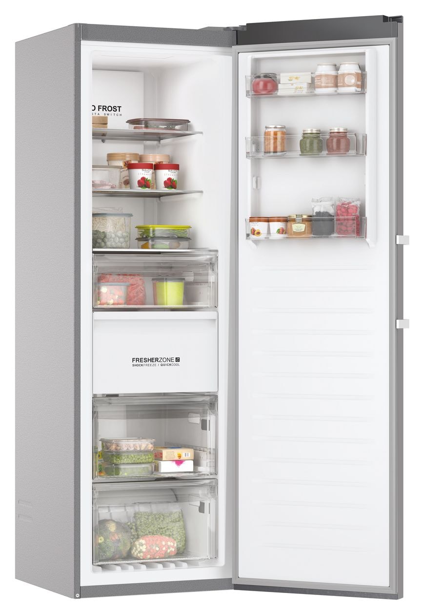 H3F330SEH1 330 l Gefrierschrank 266 kWh Jahr NoFrost  (Grau) 