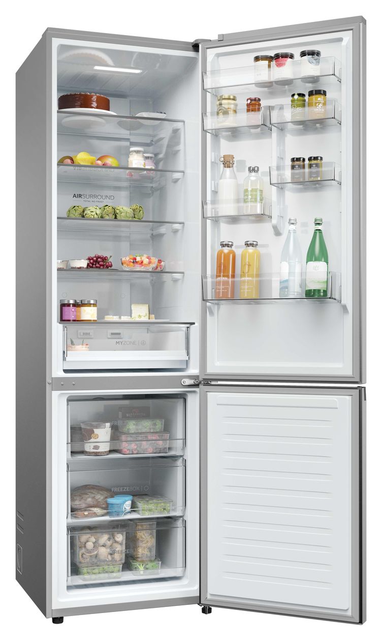 HDPW3620CNPK 289 l / 117 l Kühl-Gefrierkombi freistehend NoFrost 176 kWh Jahr  (Edelstahl) 