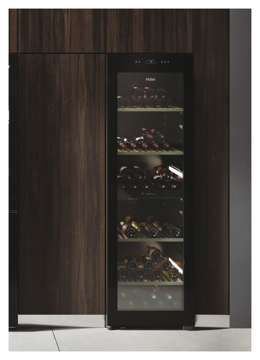 HWS236GDGU1 Weinkühler Freistehend EEK: G 2 Zonen 236 Flasche(n) 