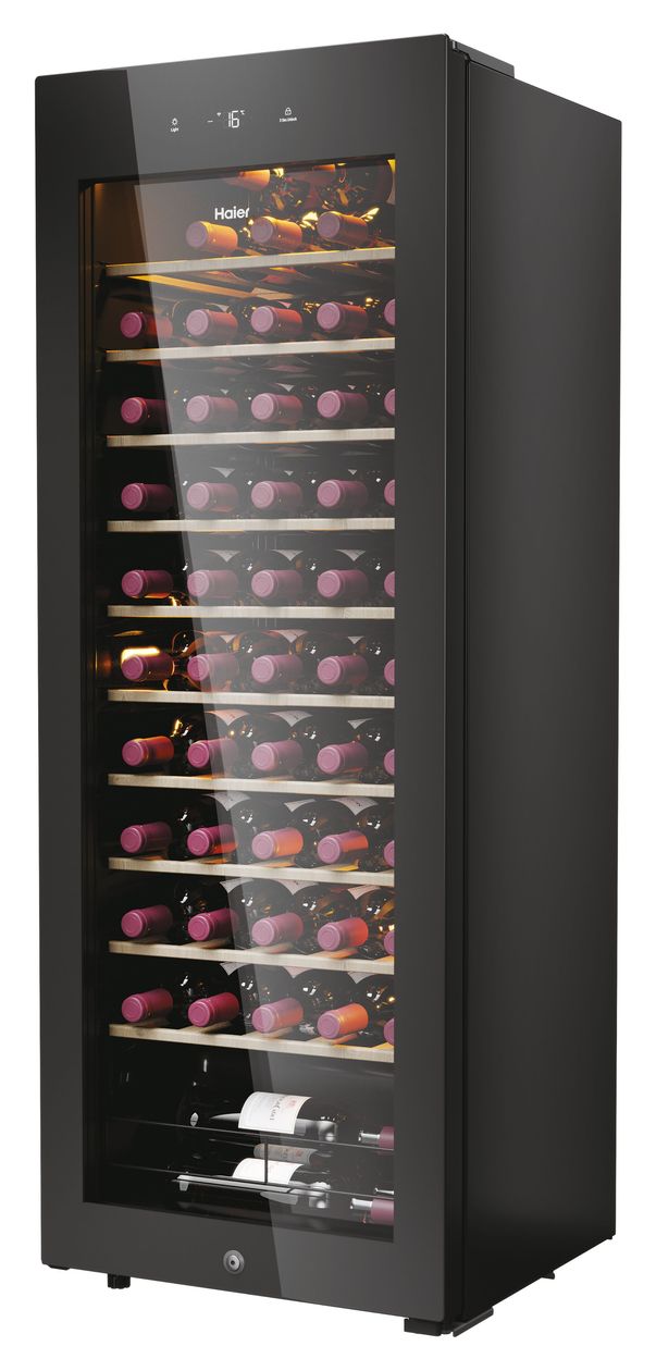 HWS58GGH1 Weinkühler Freistehend EEK: D 1 Zonen 58 Flasche(n) 