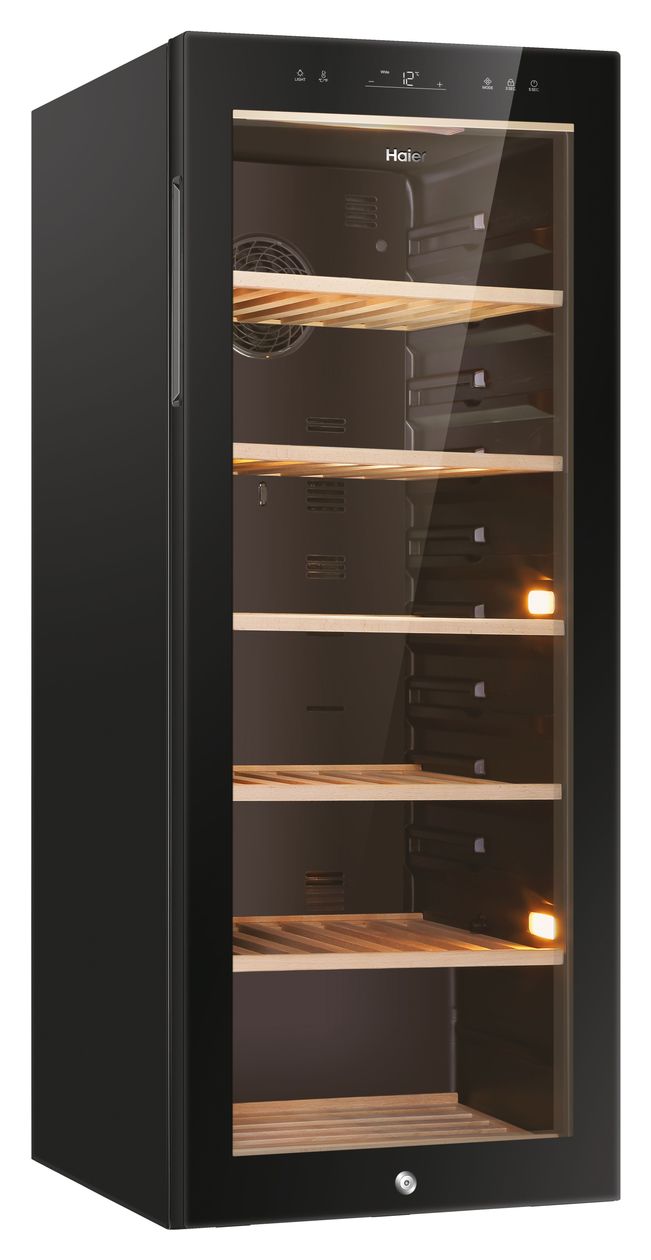 HWS84GNF Weinkühler Freistehend EEK: F 1 Zonen 84 Flasche(n) 