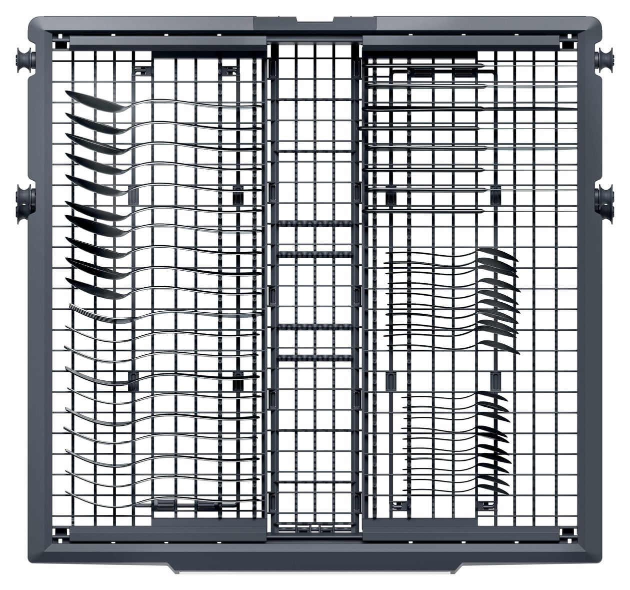 XH4B2F1S 60 cm Geschirrspüler teilintegriert (ohne Front) Sehr leise 14 Maßgedecke aquaStop Funktion 