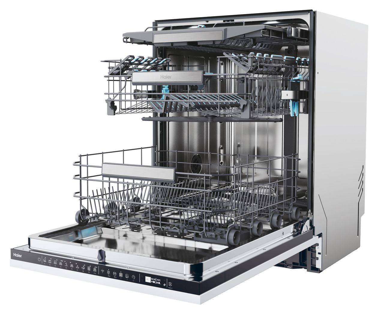 XI4A4M4PB 60 cm Geschirrspüler vollintegriert (ohne Front) Leise 14 Maßgedecke Kondensations 