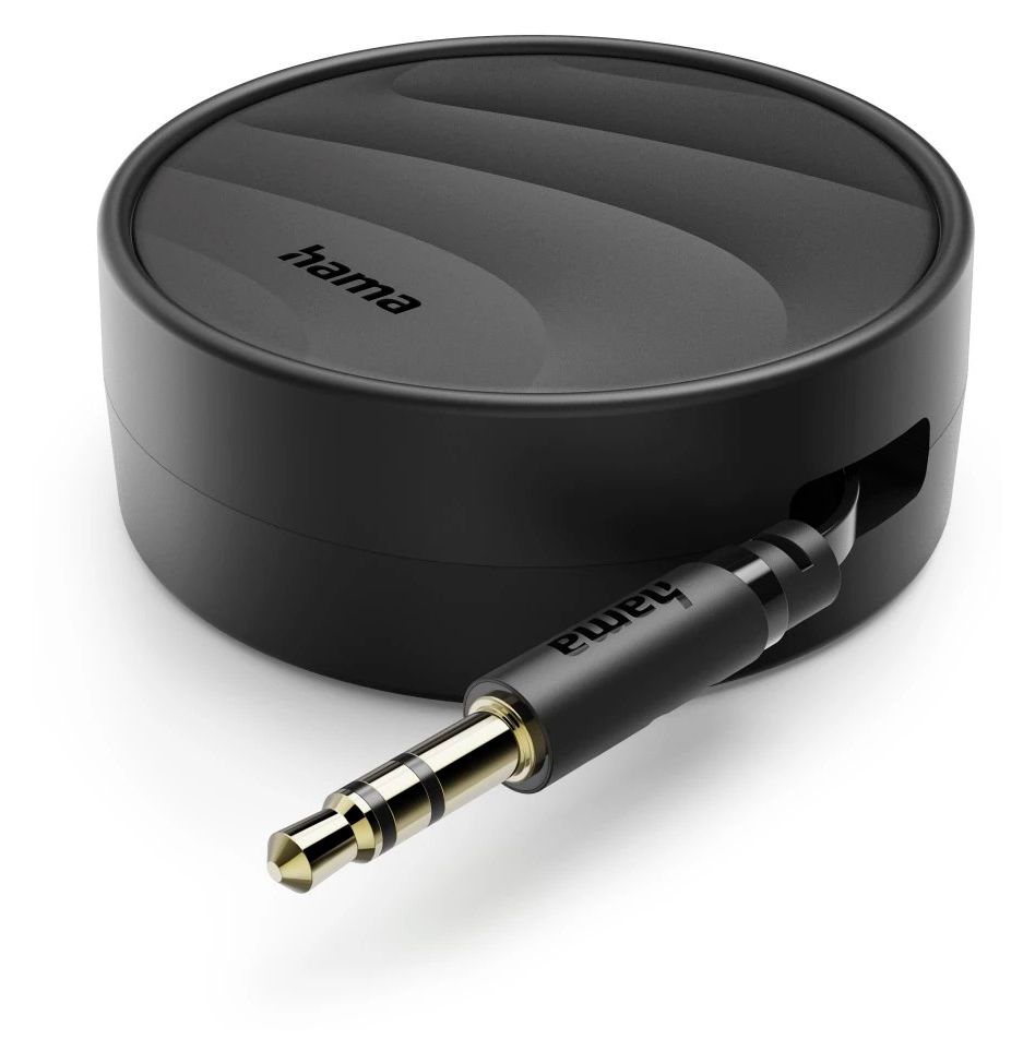 202041 Audio-Kabel Stecker 3,5 mm Klinke auf 3,5 mm Klinke 1,5 m  (Schwarz) 