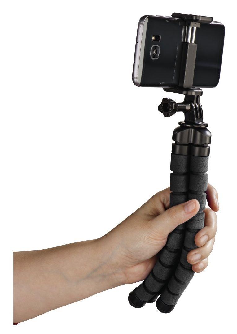 004613 Flex 3 Bein(e) Stativ Smartphone-/Action-Kamera  (Schwarz) 