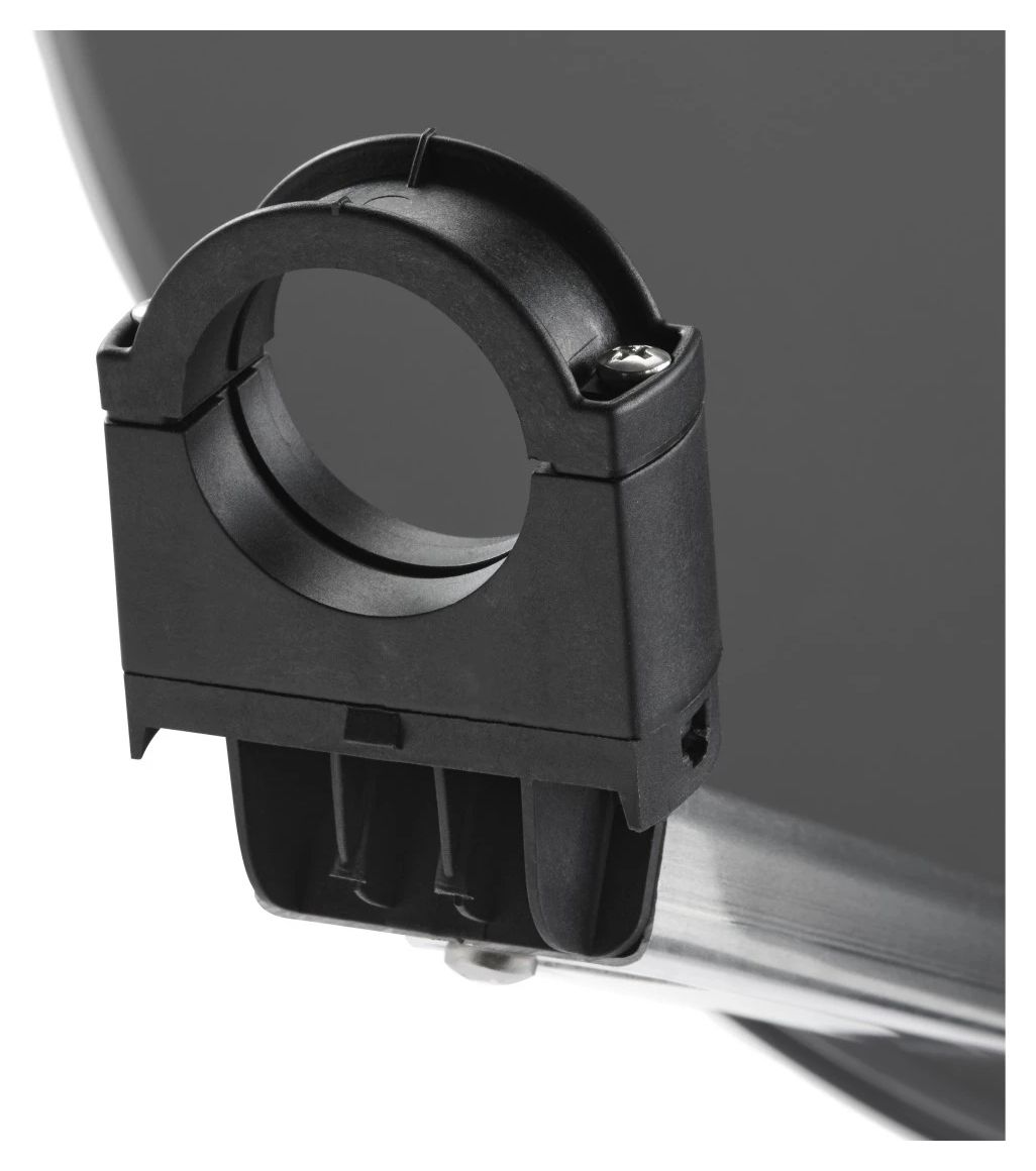 121780 80 cm Aluminium Sat-Spiegel  (Anthrazit) 