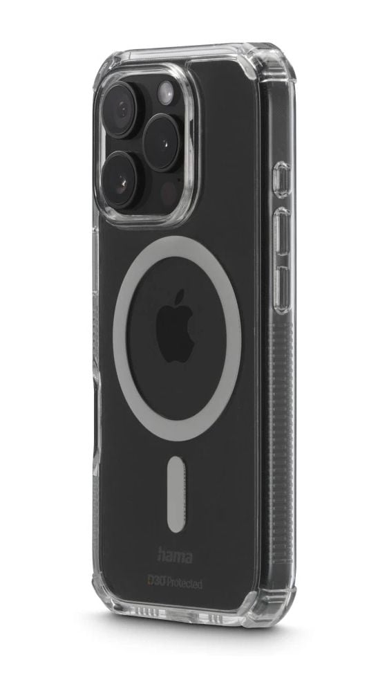 123765 Extreme Protect Cover für Apple iPhone 16 Pro  (Transparent) 