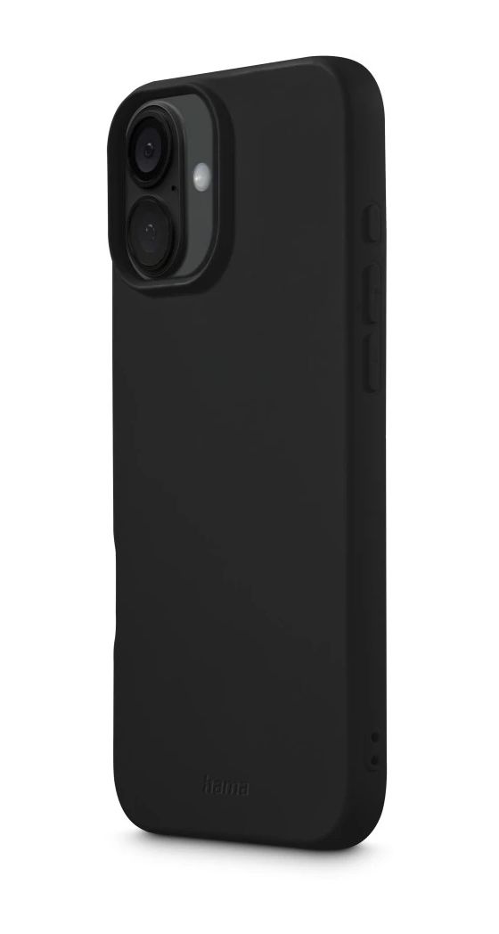 136860 Fantastic Feel Cover für Apple iPhone 16 Plus  (Schwarz) 