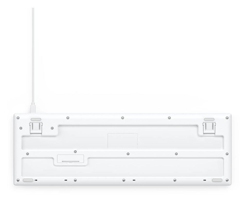 173053 CK-200 Heimbüro Tastatur USB  (Weiß) 