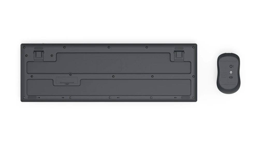 173056 WKM-200 Heimbüro Tastatur RF Wireless 2.4 GHz  (Schwarz) 