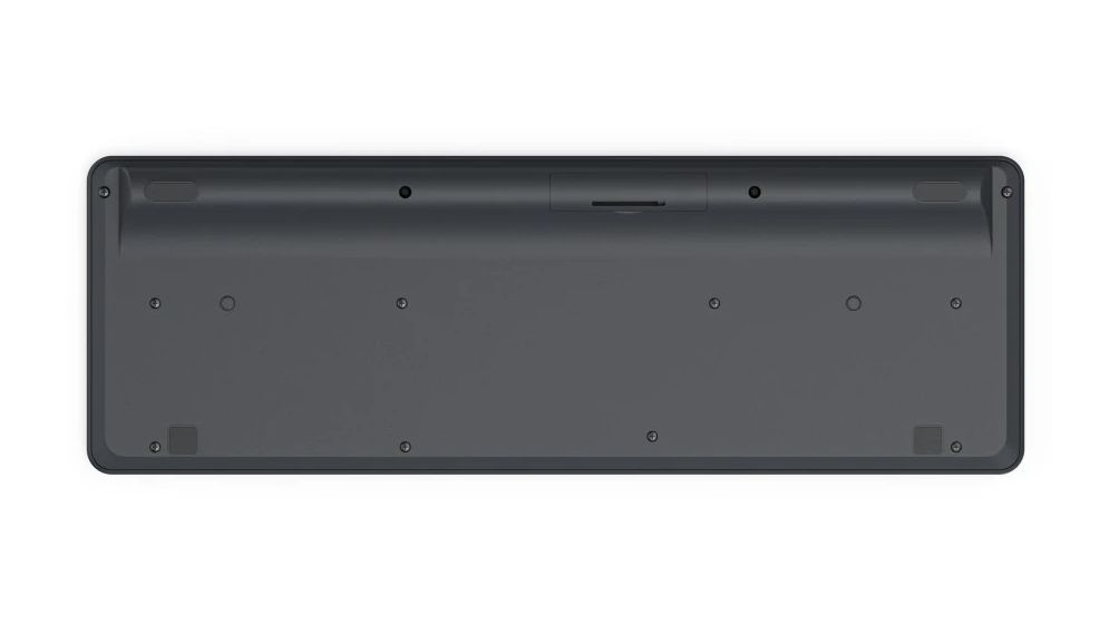 173057 WK-300 Heimbüro Tastatur RF Wireless + Bluetooth 2.4 GHz  (Schwarz) 
