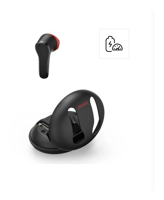 184167 Spirit Unchained In-Ear Bluetooth Kopfhörer Kabellos TWS 16 h Laufzeit  (Schwarz) 
