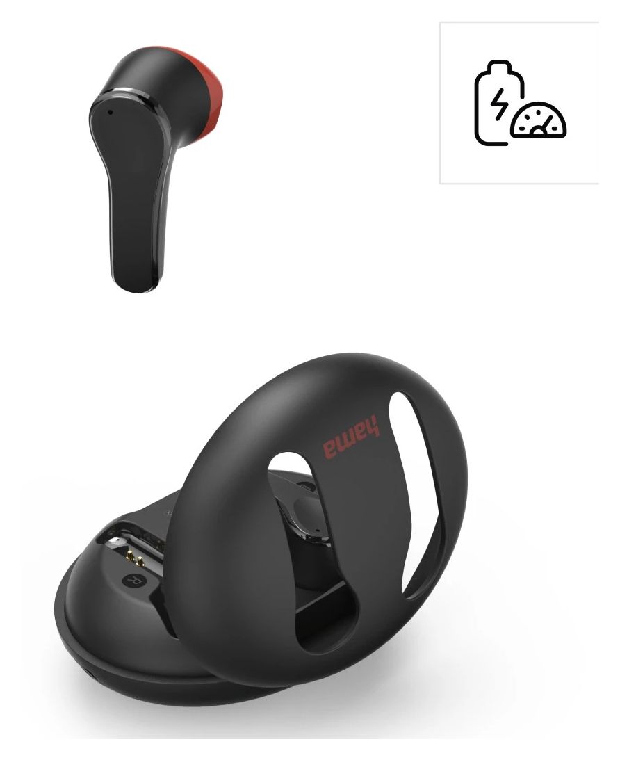 184174 Spirit Unchained In-Ear Bluetooth Kopfhörer Kabellos TWS 4 h Laufzeit  (Schwarz) 