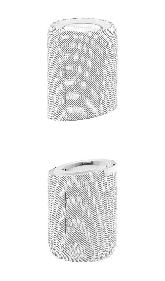 188223 Twin 3.0 30 W Bluetooth Lautsprecher IP67 Laufzeit bis 10 h  (Weiß) 