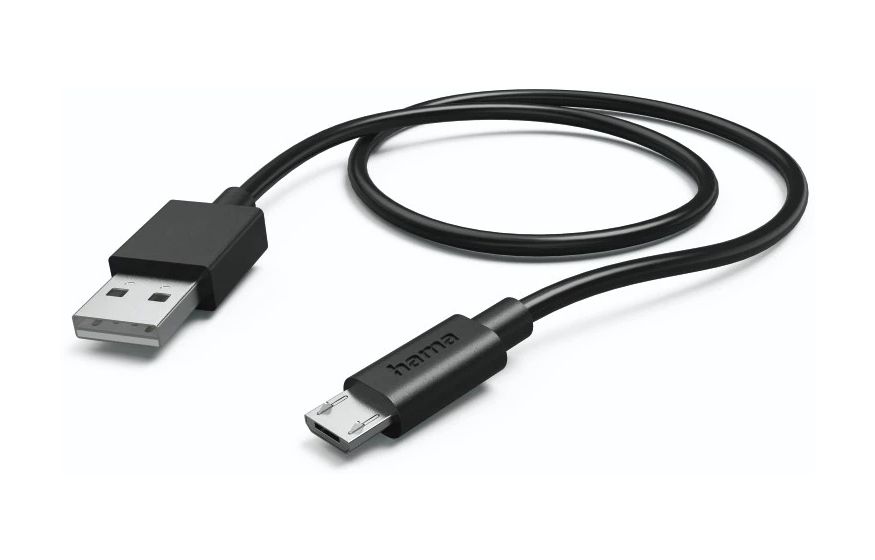 201729 0,48 Gbit/s Micro-USB B auf USB A Weiblich 0,75 m  (Schwarz, Weiß) 