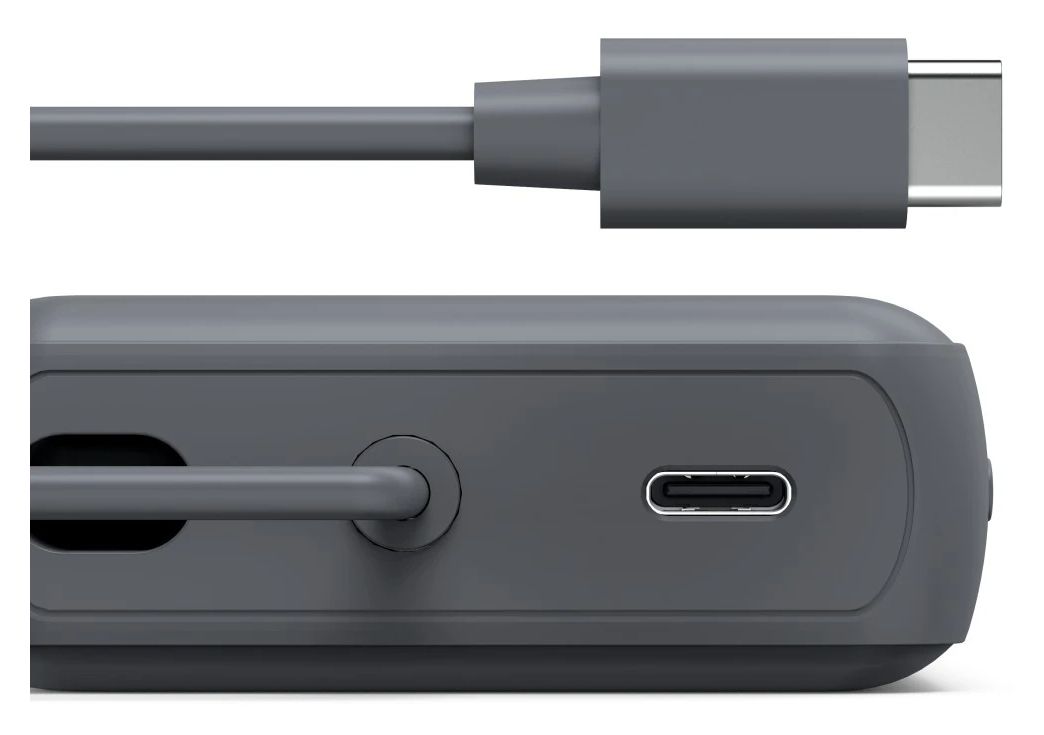 201739 Power Pack Travel 10000 mAh Powerbank USB Typ-C  (Anthrazit) 