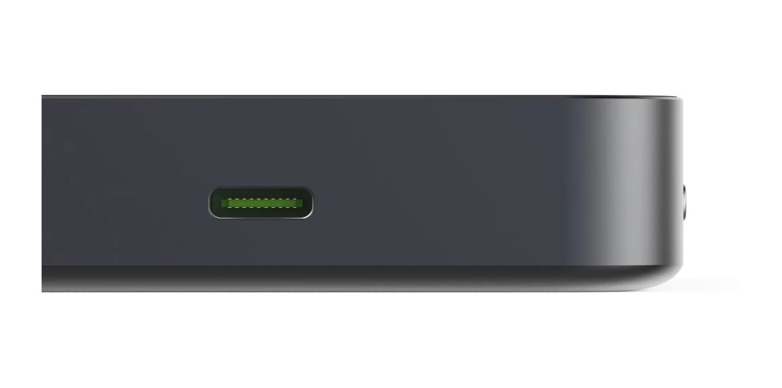 201752 Power Pack Qi2 Wireless 10000 mAh Powerbank USB Typ-C Kabelloses Laden  (Anthrazit) 