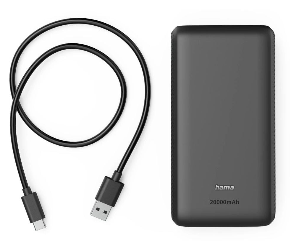 201777 20000 mAh Powerbank USB Typ-C  (Anthrazit) 