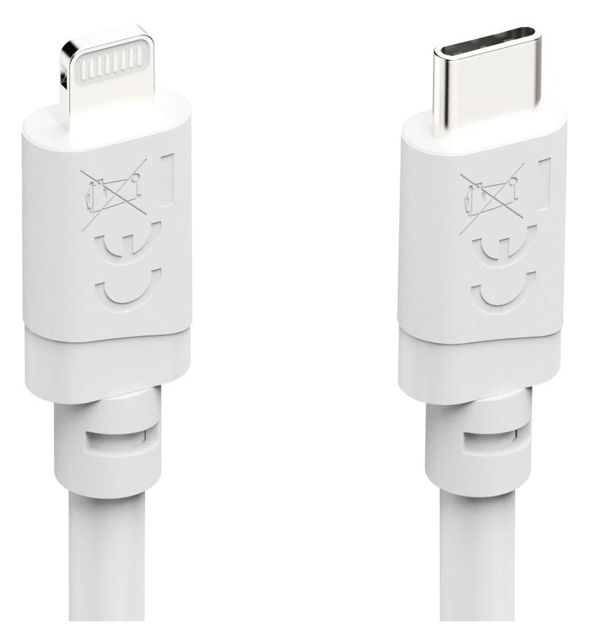 201817 Lightning auf USB C Männlich 3 m  (Weiß) 