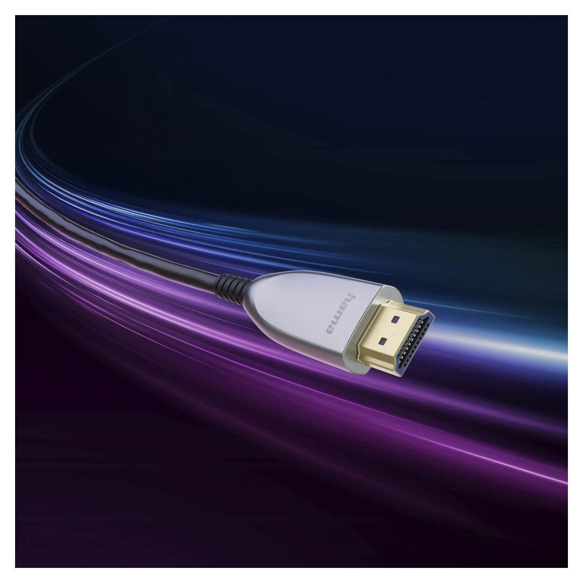 202036 48 Gbit/s Stecker Gerade HDMI auf HDMI Typ A (Standard) 20 m (Schwarz, Grau, Silber) 