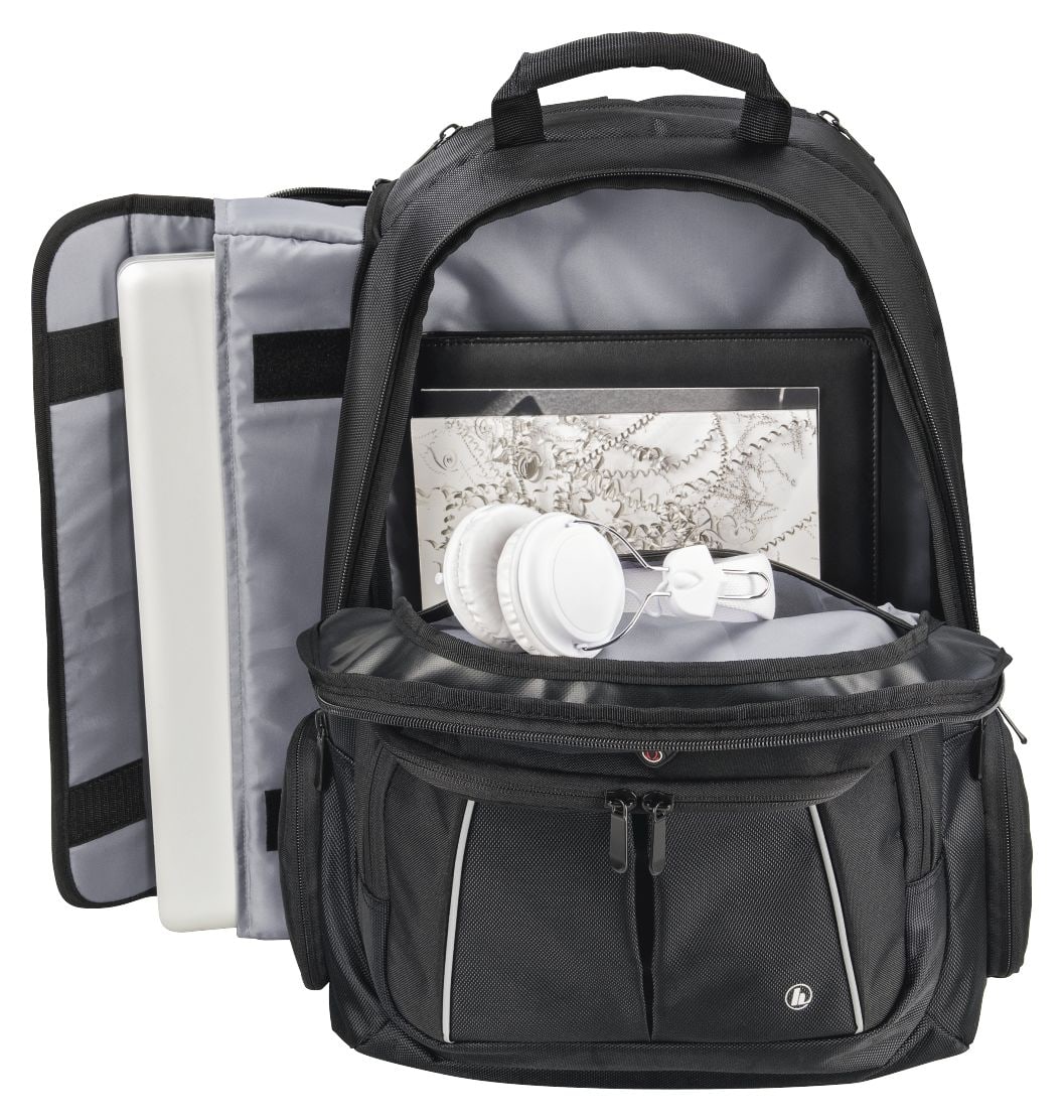 216488 Vienna Notebook-Rucksack bis 43,9 cm (17.3 Zoll) (Schwarz) 