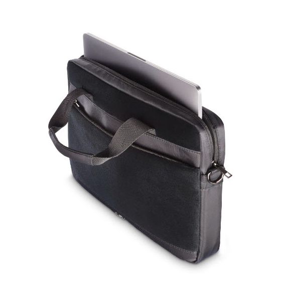 217256 Velvet Notebooktasche bis 35,8 cm (14.1 Zoll) (Schwarz) 