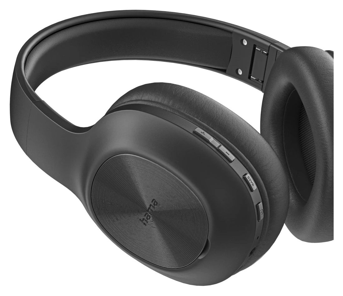 221821 Spirit Calypso X Over Ear Bluetooth Kopfhörer kabellos 60 h Laufzeit USB Typ-C  (Schwarz) 
